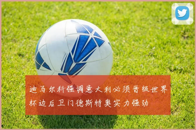 迪马尔科强调意大利必须晋级世界杯边后卫门德斯特奥实力强劲
