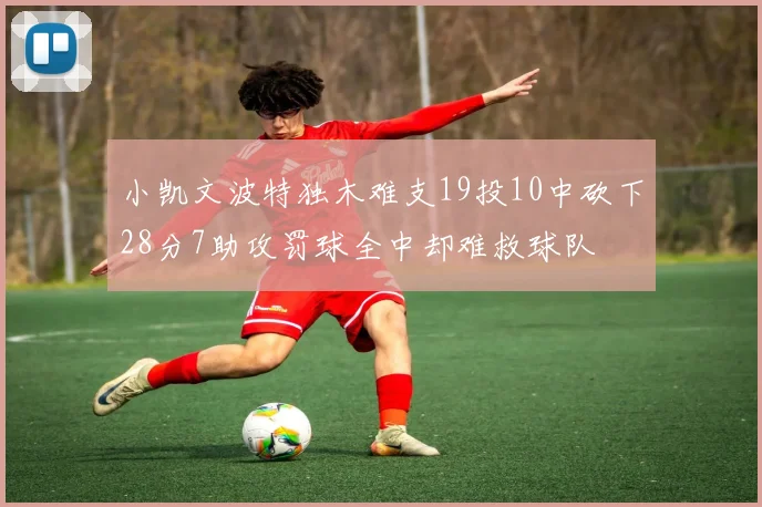 小凯文波特独木难支19投10中砍下28分7助攻罚球全中却难救球队